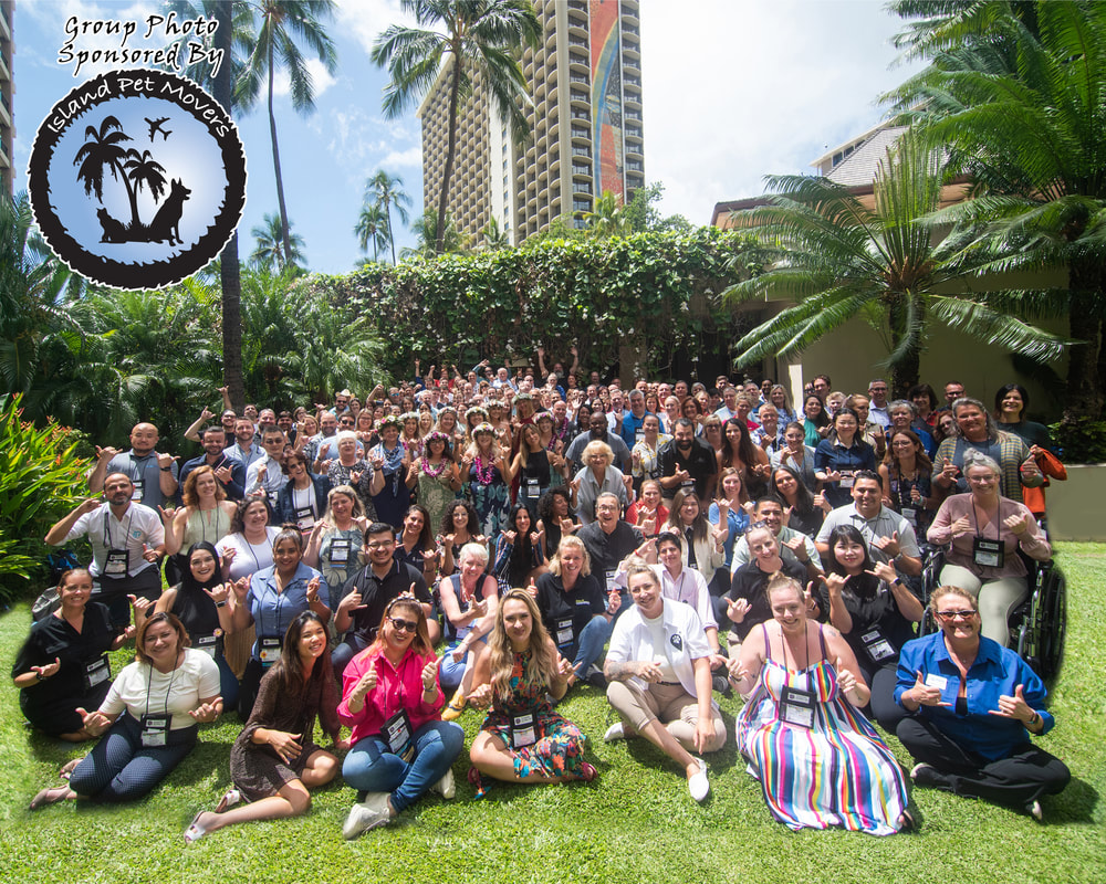 IPATA Conference Group photo on the lawn of all attendees at the Hilton Hawaii